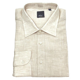 Añel Sartoriale Linen shirt - Beige